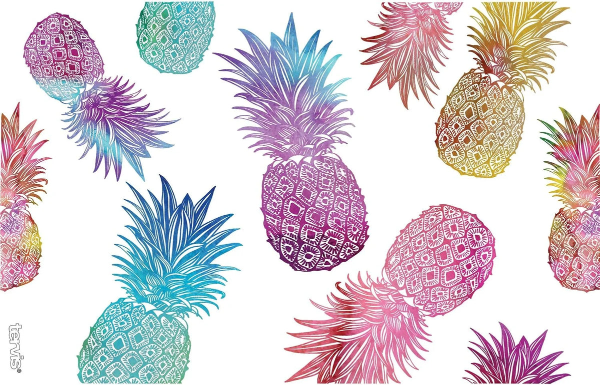 Tervis Watercolor Pineapples Made in USA Double Walled Insulated Tumbler Travel Cup Keeps Drinks Cold & Hot, 24oz Venture Lite Water Bottle, Classic