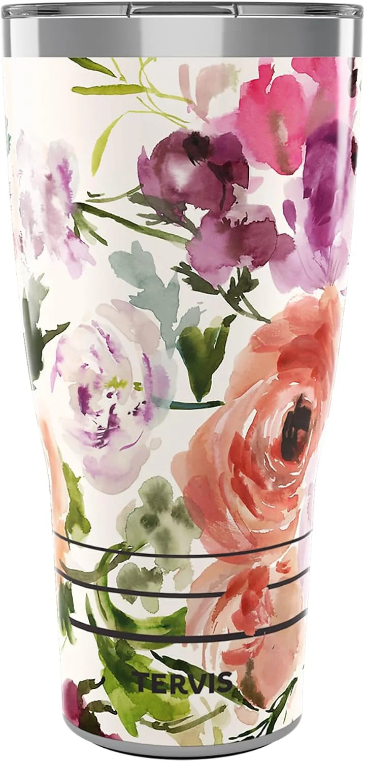 Tervis 20oz Stainless Steel Tumbler | Kelly Ventura - Posy