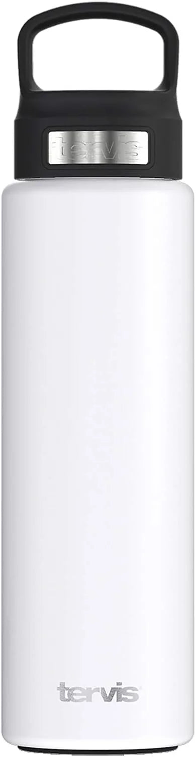 Tervis Powder Coated Stainless Steel Triple Walled Insulated Tumbler Travel Cup Keeps Drinks Cold & Hot, 30oz Legacy, Onyx Shadow