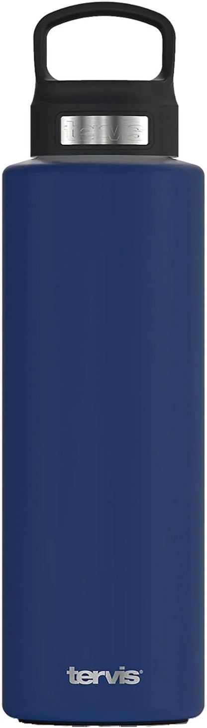 Tervis Powder Coated Stainless Steel Triple Walled Insulated Tumbler Travel Cup Keeps Drinks Cold & Hot, 30oz Legacy, Onyx Shadow
