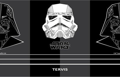 Tervis Star Wars Vader Trooper Made in USA Double Walled Insulated Tumbler Travel Cup Keeps Drinks Cold & Hot, 16oz, Classic