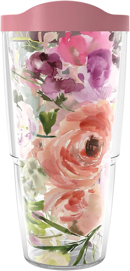 Tervis 20oz Stainless Steel Tumbler | Kelly Ventura - Posy