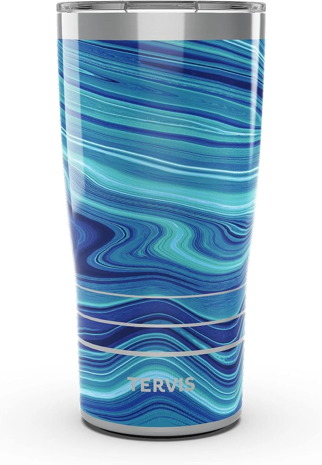 Tervis 30oz Stainless Steel Tumbler | Aqua Agate