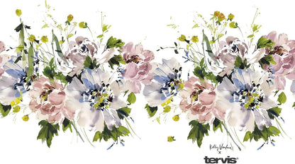 Tervis Kelly Ventura Floral Vista Collection Made in USA Double Walled Insulated Tumbler Travel Cup Keeps Drinks Cold & Hot, 16oz - 4pk, Assorted