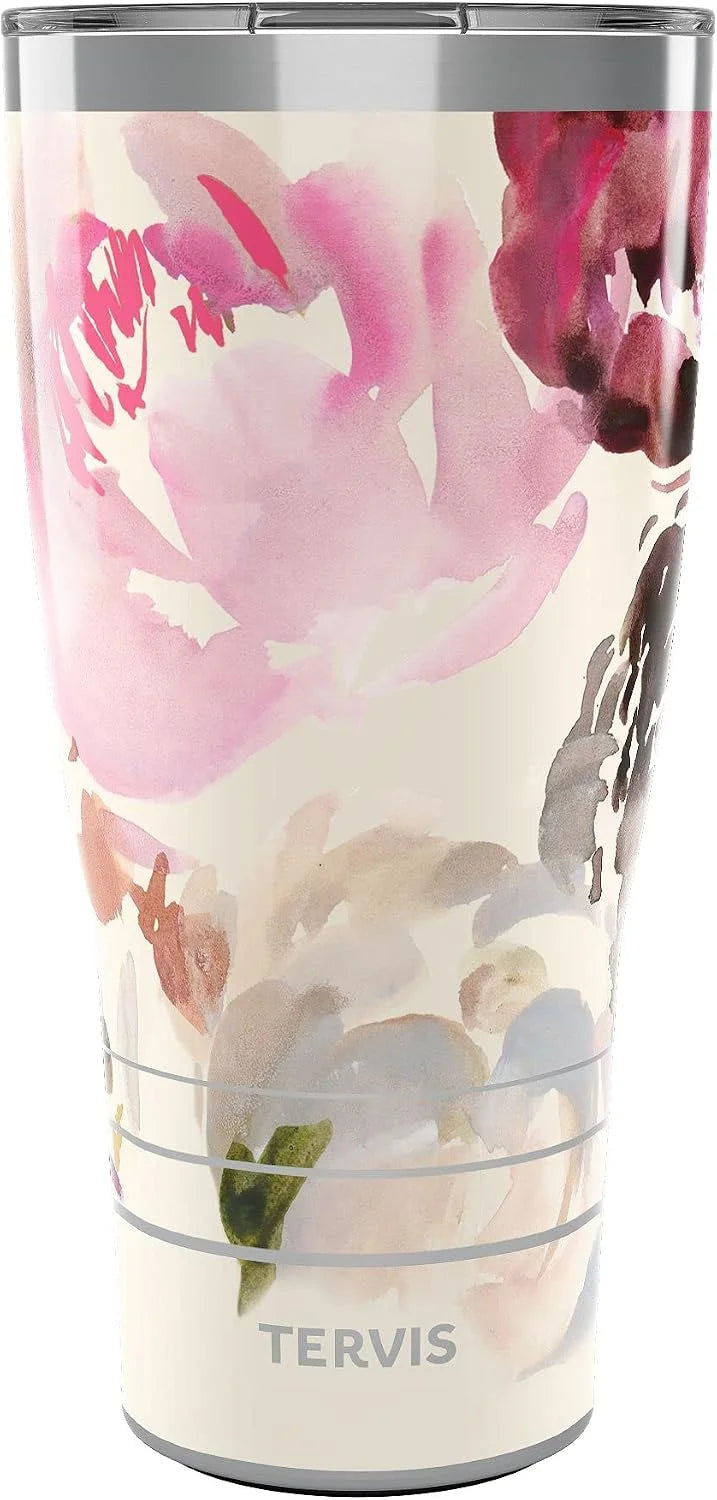 Tervis 20oz Stainless Steel Tumbler | Kelly Ventura - Posy