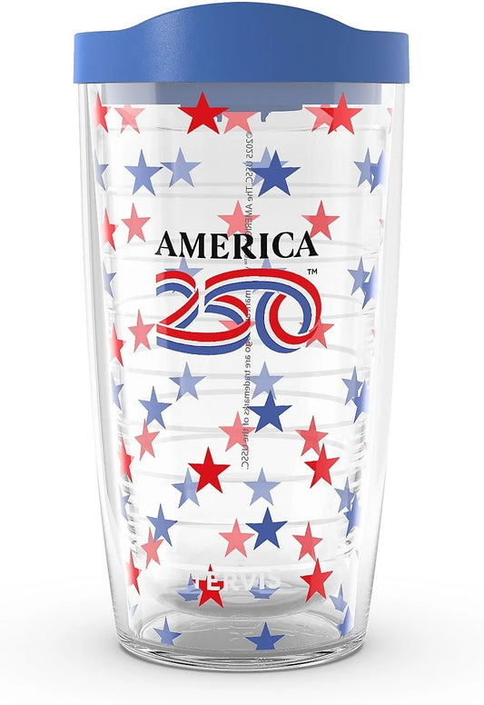 Tervis 16oz Tritan Tumbler | America250 - Patriotic Star Confetti