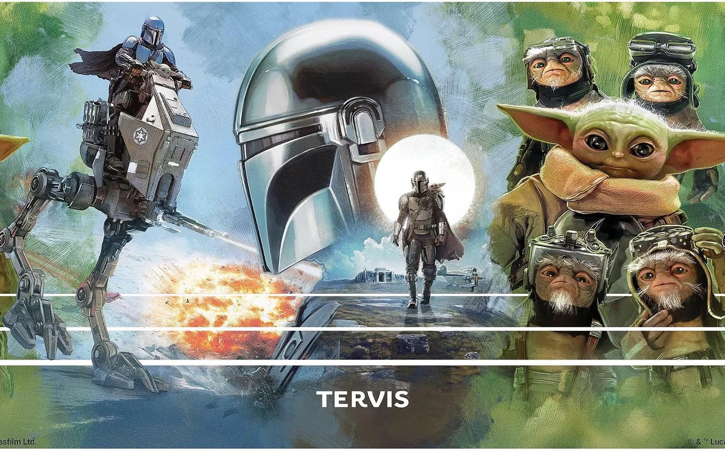 Tervis 20oz Stainless Steel Tumbler | Star Wars™ - The Mandalorian & Grogu