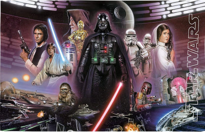 Tervis Star Wars Collage Made in USA Double Walled Insulated Tumbler Travel Cup Keeps Drinks Cold & Hot, 24oz, Classic, 1 Count (Pack of 1)