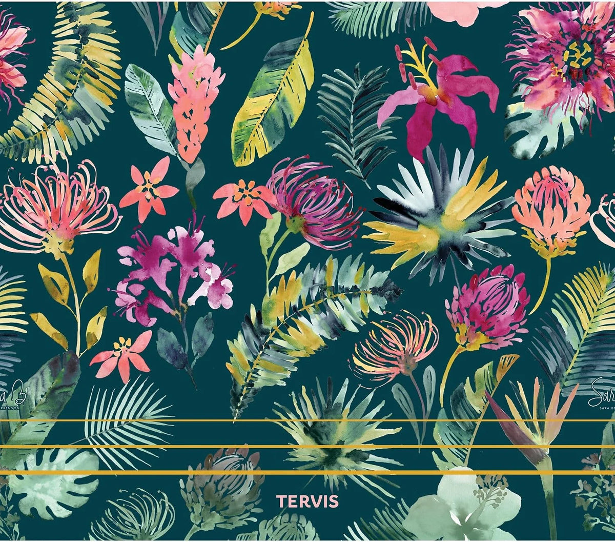 Tervis Sara Berrenson - Atlantica Collection Made in USA Double Walled Insulated Tumbler Travel Cup Keeps Drinks Cold & Hot, 24oz, Lobster
