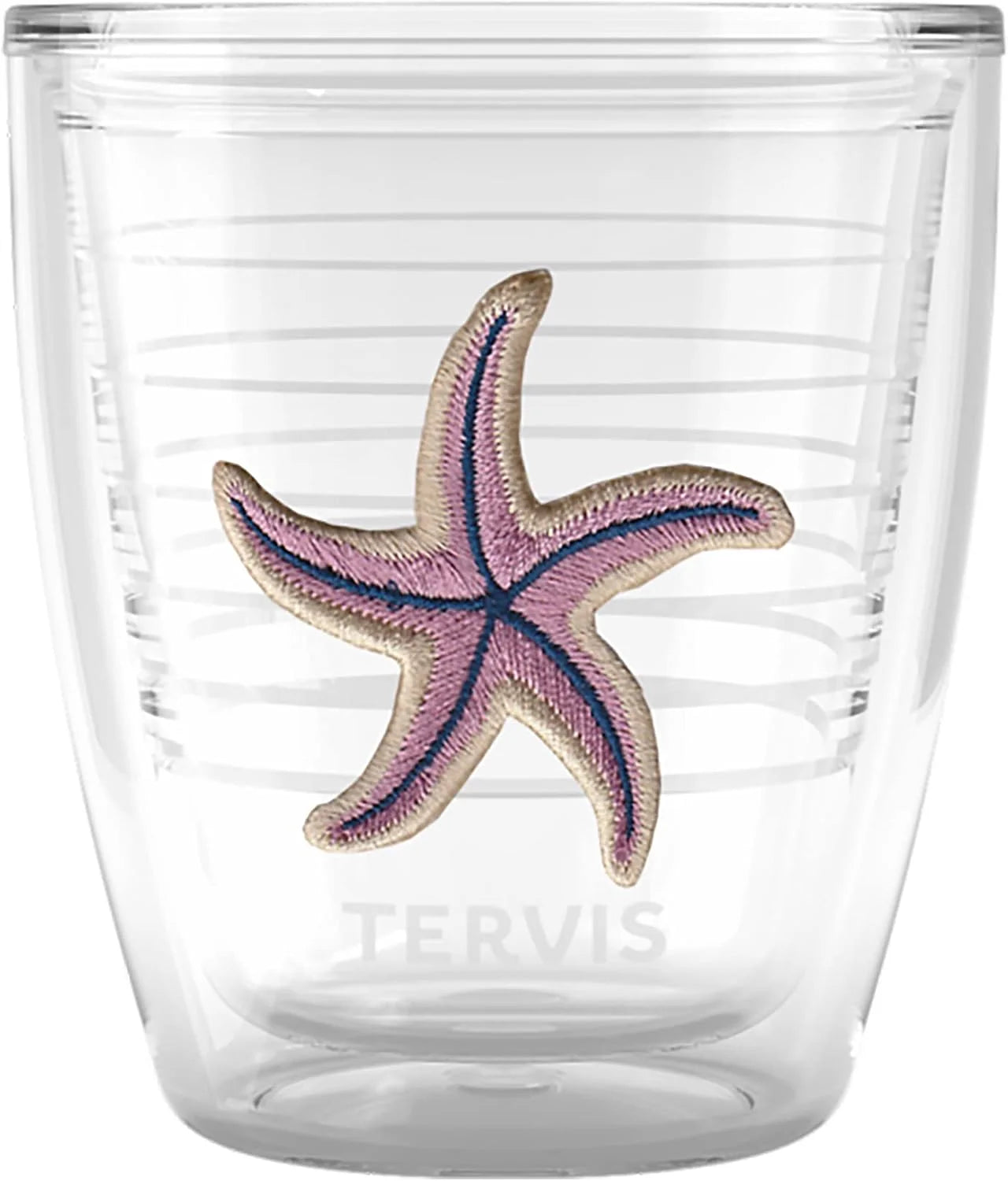 Tervis Beachcomber Collection Sand Dollar Made in USA Double Walled Insulated Tumbler Travel Cup Keeps Drinks Cold & Hot, 12oz, Sand Dollar