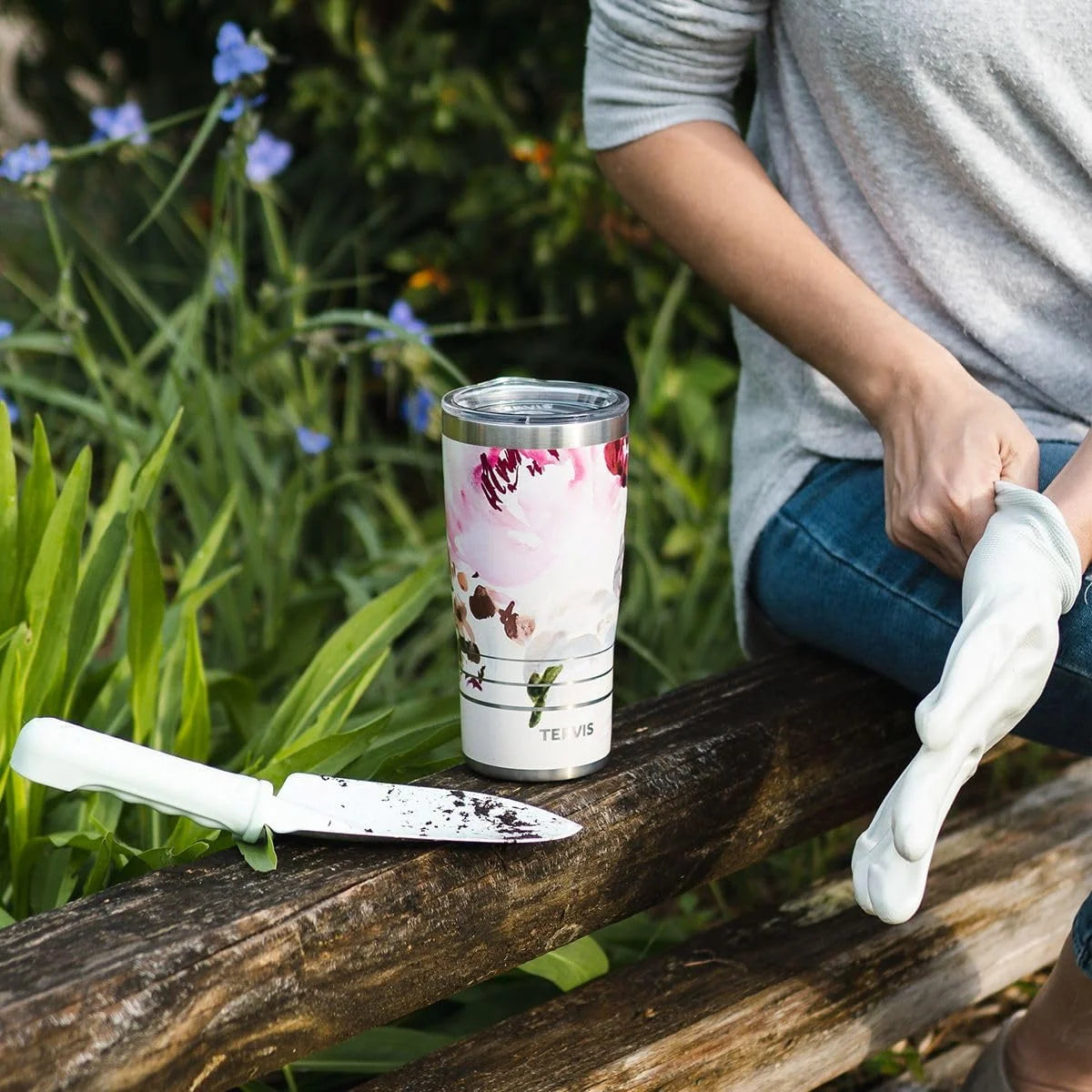 Tervis 20oz Stainless Steel Tumbler | Kelly Ventura - Posy