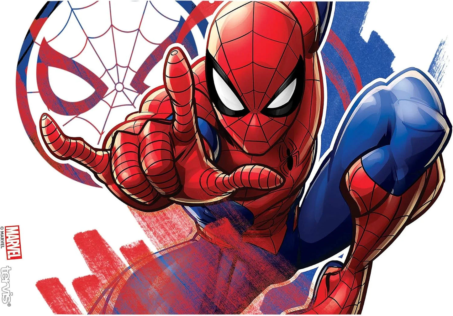 Tervis Traveler Marvel Spider-Man Iconic Triple Walled Insulated Tumbler Travel Cup Keeps Drinks Cold & Hot, 20oz, Stainless Steel