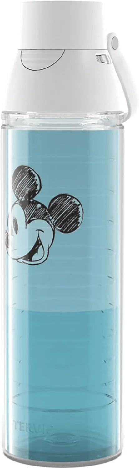 Tervis Disney Fundamentals Collection Made in USA Double Walled Insulated Tumbler Travel Cup Keeps Drinks Cold & Hot, 16oz - 4pk, Assorted