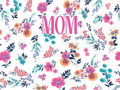 Tervis Made in USA Double Walled Dainty Floral Mother's Day Insulated Tumbler Cup Keeps Drinks Cold & Hot, 16oz Mug, Mom