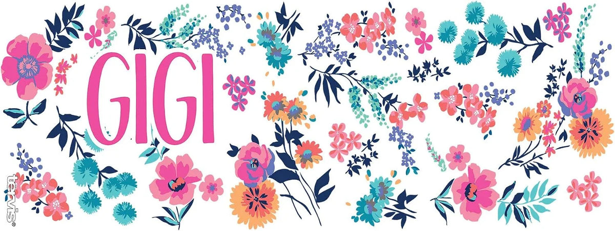 Tervis Made in USA Double Walled Dainty Floral Mother's Day Insulated Tumbler Cup Keeps Drinks Cold & Hot, 16oz Mug, Mom