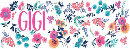 Tervis Made in USA Double Walled Dainty Floral Mother's Day Insulated Tumbler Cup Keeps Drinks Cold & Hot, 16oz Mug, Mom