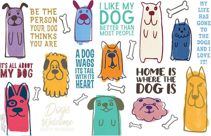 Tervis Dog Sayings Made in USA Double Walled Insulated Tumbler Travel Cup Keeps Drinks Cold & Hot, 24oz, Classic