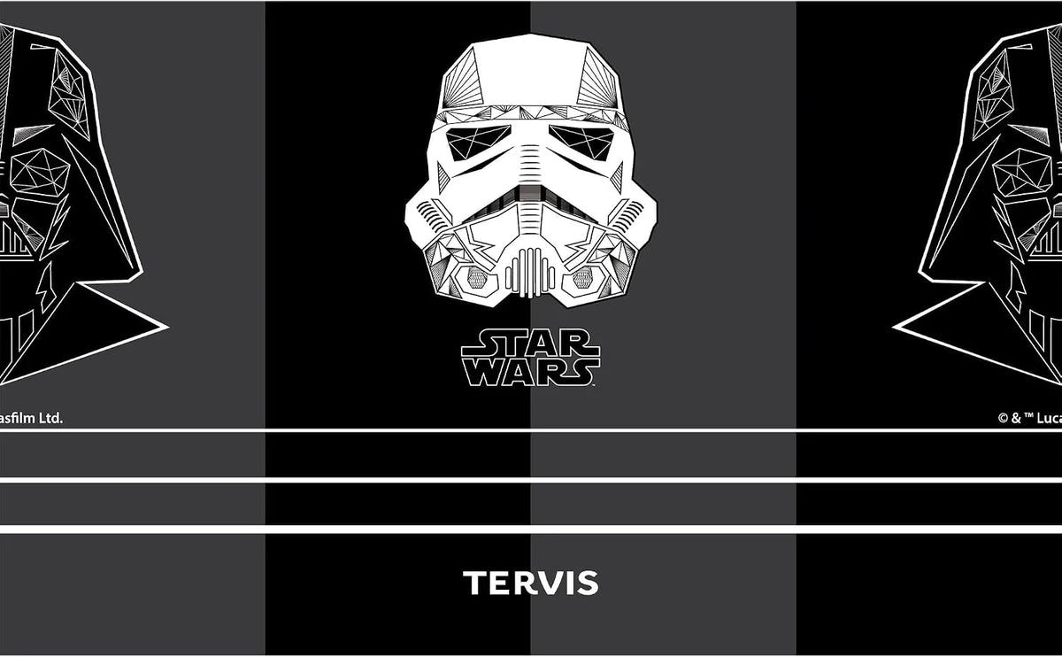Tervis Star Wars Vader Trooper Made in USA Double Walled Insulated Tumbler Travel Cup Keeps Drinks Cold & Hot, 16oz, Classic