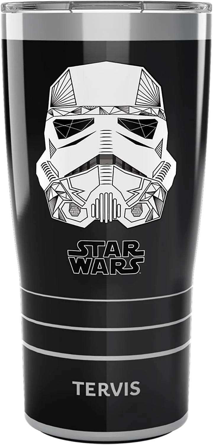 Tervis Star Wars Vader Trooper Made in USA Double Walled Insulated Tumbler Travel Cup Keeps Drinks Cold & Hot, 16oz, Classic