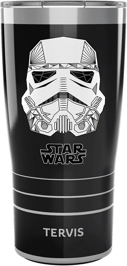 Tervis Star Wars Vader Trooper Made in USA Double Walled Insulated Tumbler Travel Cup Keeps Drinks Cold & Hot, 16oz, Classic