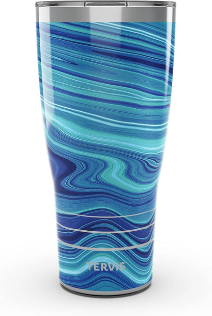 Tervis 30oz Stainless Steel Tumbler | Aqua Agate