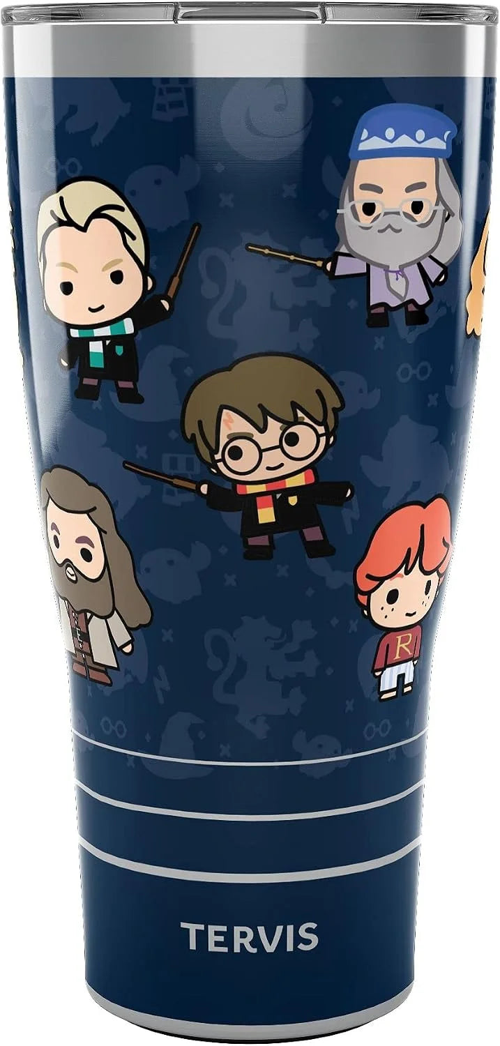 Tervis Harry Potter Charm Reducio Made in USA Double Walled Insulated Tumbler Travel Cup Keeps Drinks Cold & Hot, 24oz, Classic