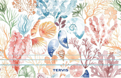 Tervis Sara Berrenson - Atlantica Collection Made in USA Double Walled Insulated Tumbler Travel Cup Keeps Drinks Cold & Hot, 24oz, Lobster