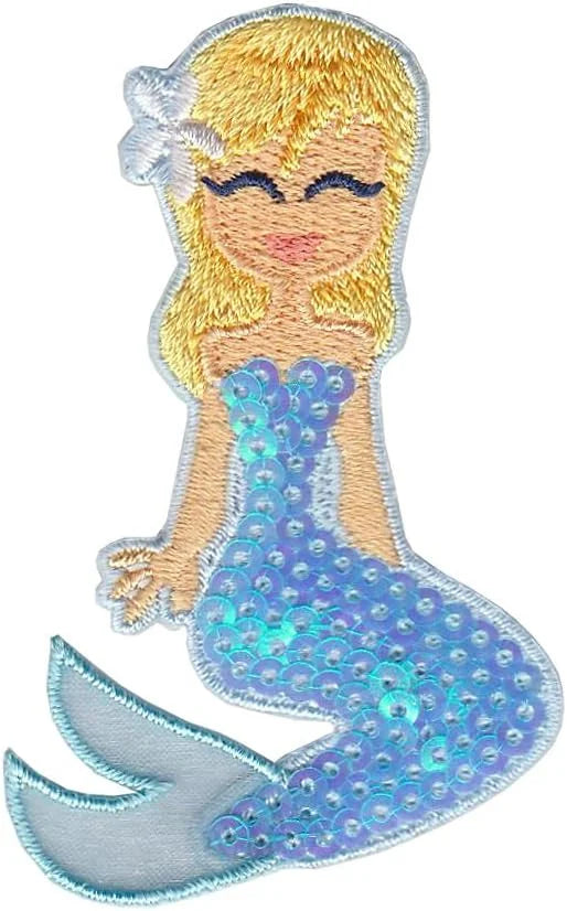 Tervis Blue Sequins Mermaid Made in USA Double Walled Insulated Tumbler Cup Keeps Drinks Cold & Hot, 16oz Mug, Unlidded
