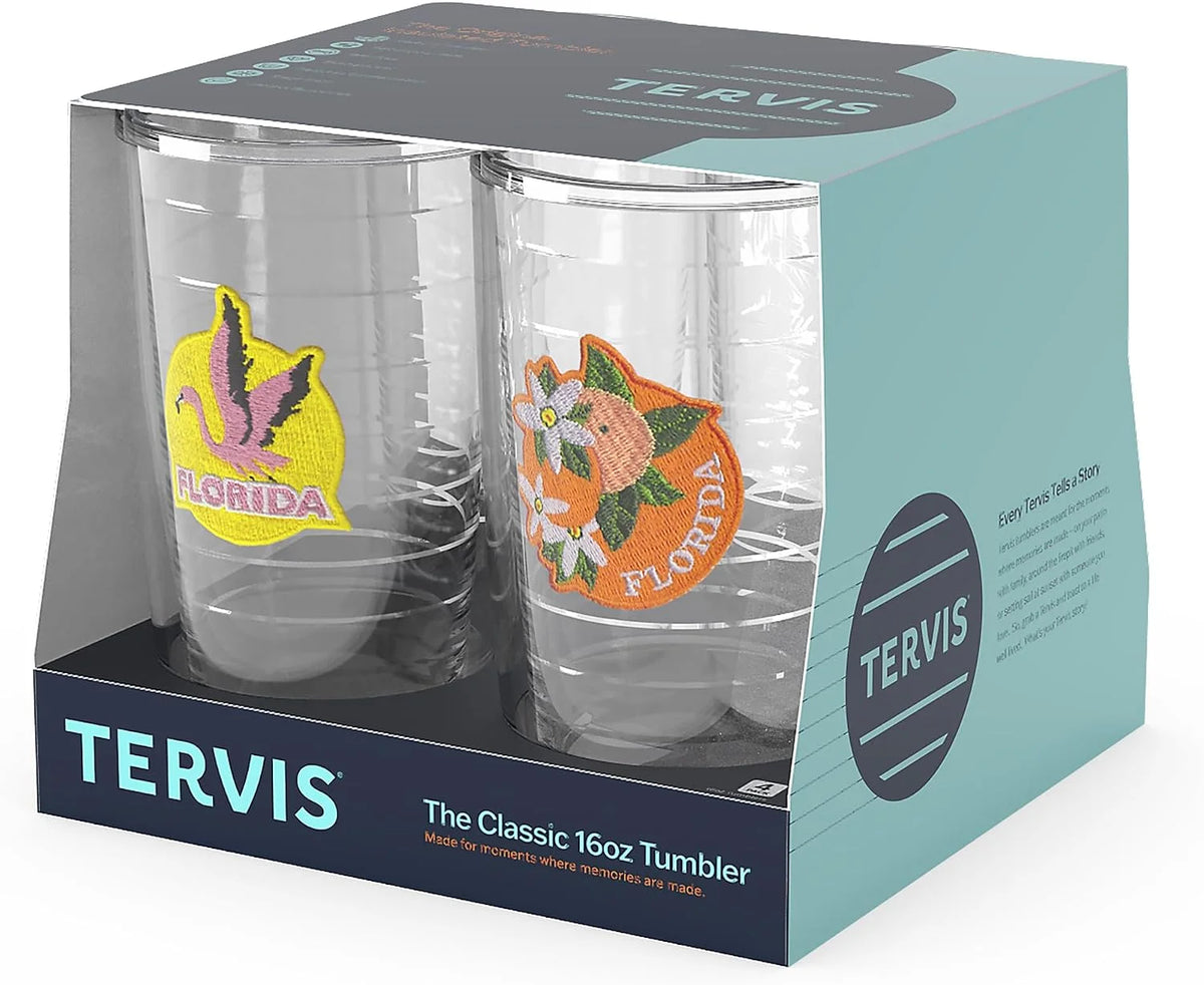 Tervis 16oz Tritan Tumbler | Vintage Florida Collection