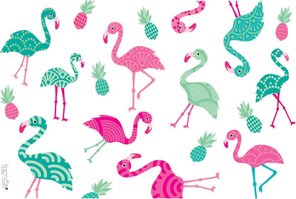 Tervis Flamingo Pattern Made in USA Double Walled Insulated Tumbler Travel Cup Keeps Drinks Cold & Hot, 16oz, Classic