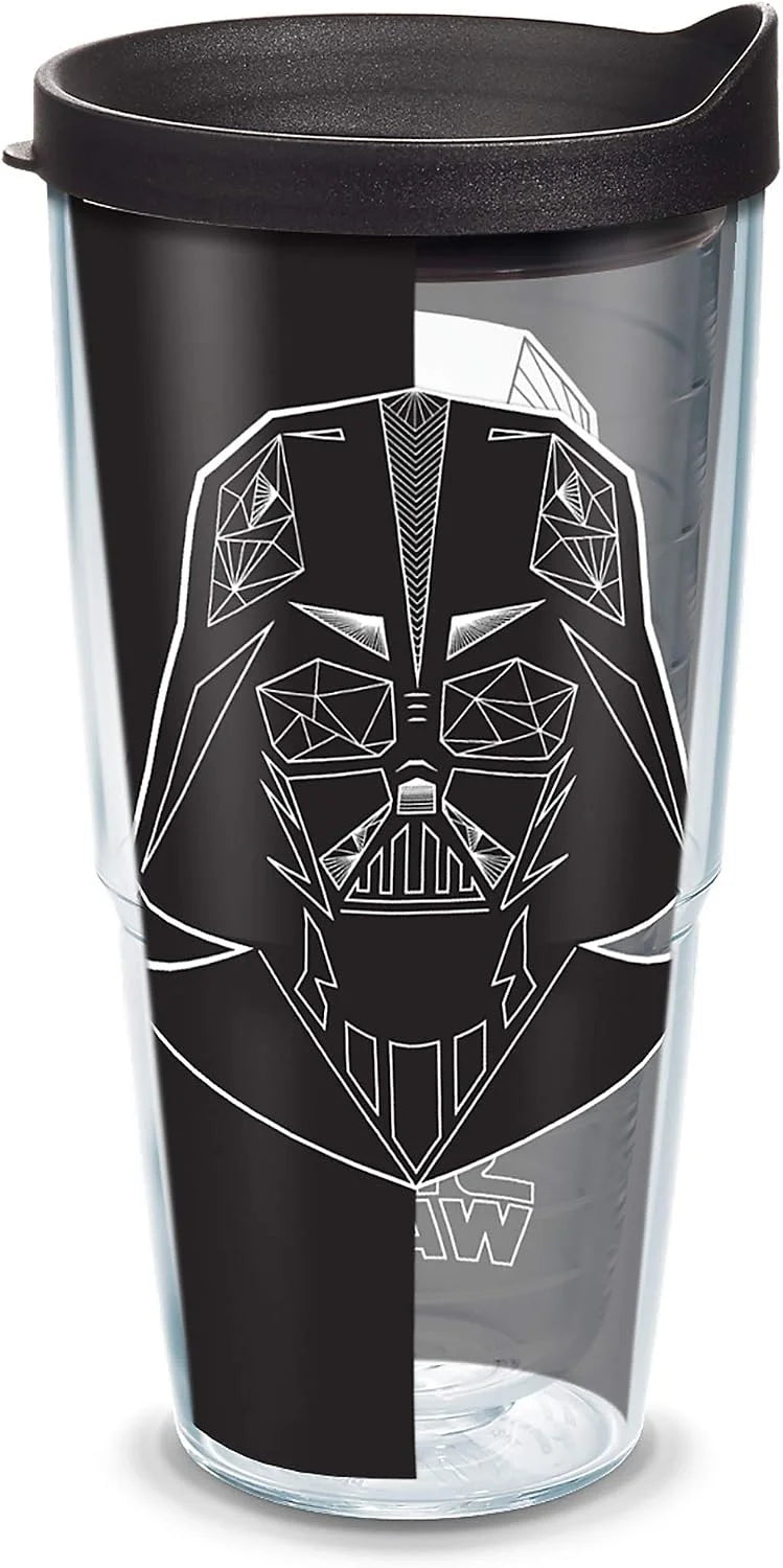 Tervis Star Wars Vader Trooper Made in USA Double Walled Insulated Tumbler Travel Cup Keeps Drinks Cold & Hot, 16oz, Classic