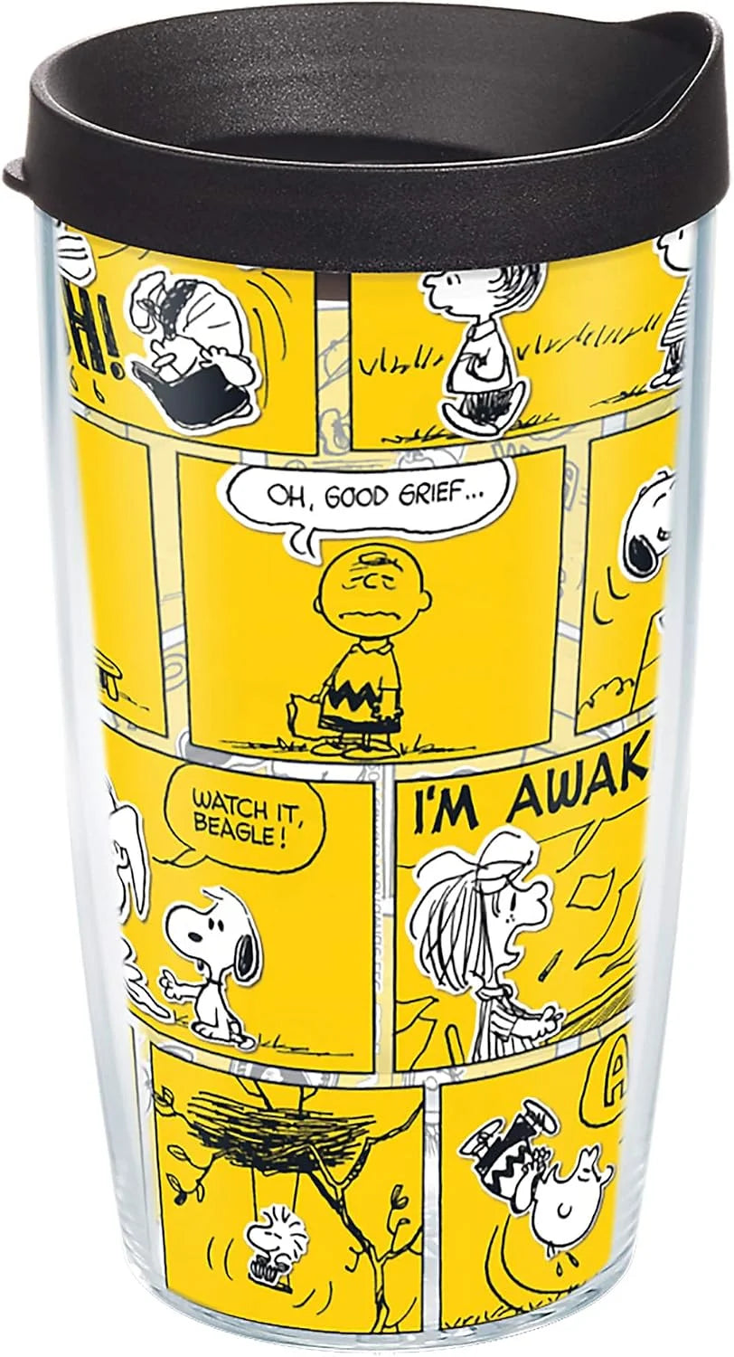 Tervis Peanuts™ - 70th Comic Strip Insulated Tumbler 16oz Mug Clear