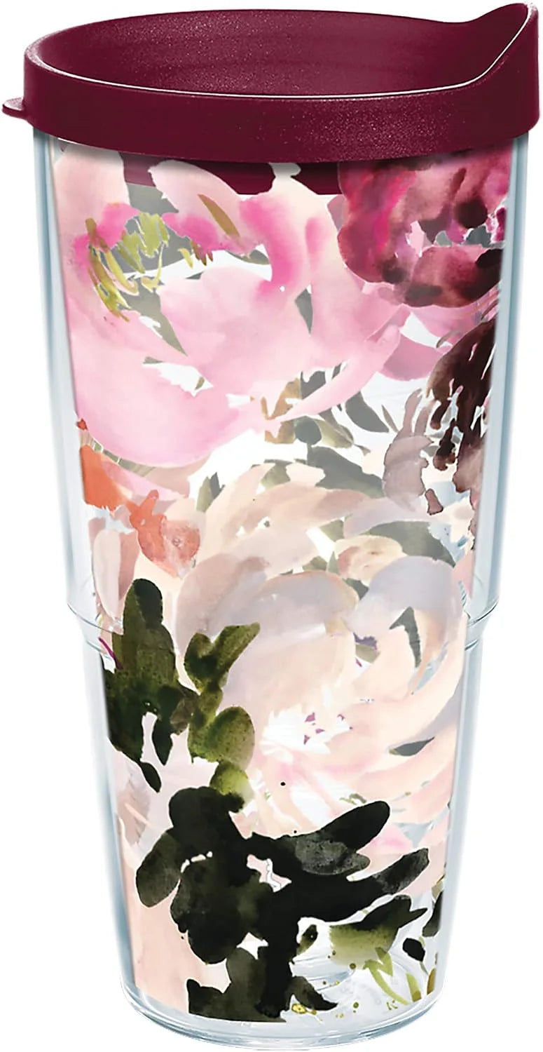 Tervis 20oz Stainless Steel Tumbler | Kelly Ventura - Posy