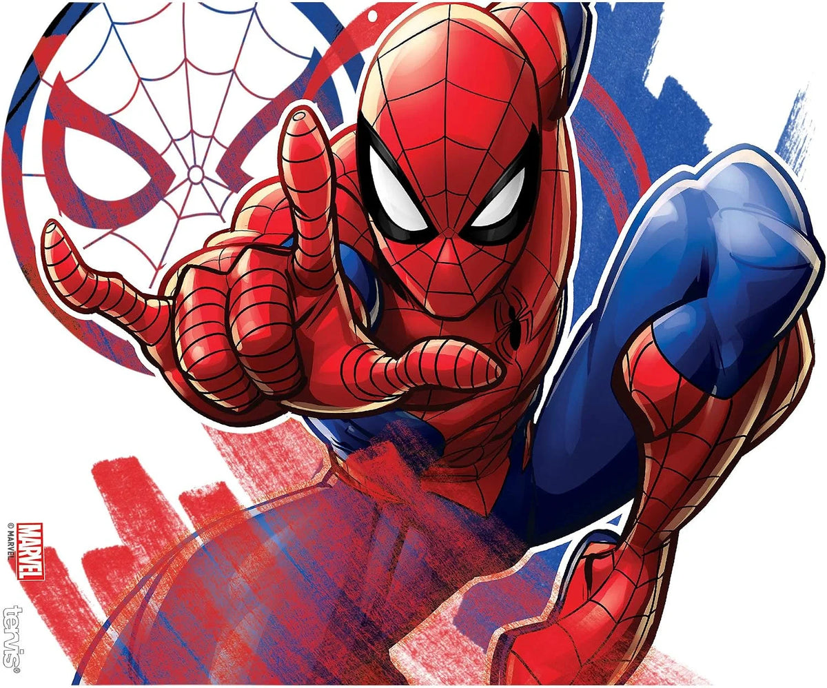 Tervis Traveler Marvel Spider-Man Iconic Triple Walled Insulated Tumbler Travel Cup Keeps Drinks Cold & Hot, 20oz, Stainless Steel