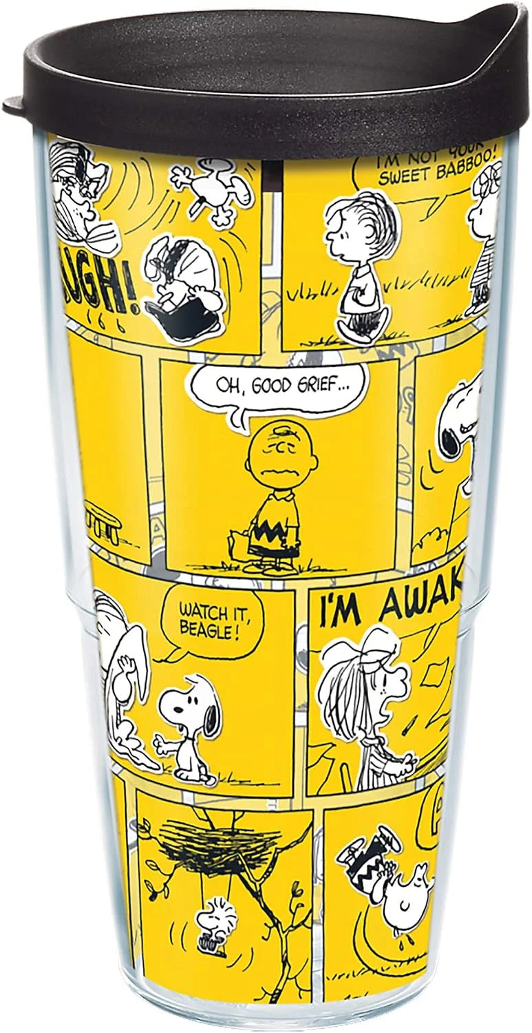 Tervis Peanuts™ - 70th Comic Strip Insulated Tumbler 16oz Mug Clear