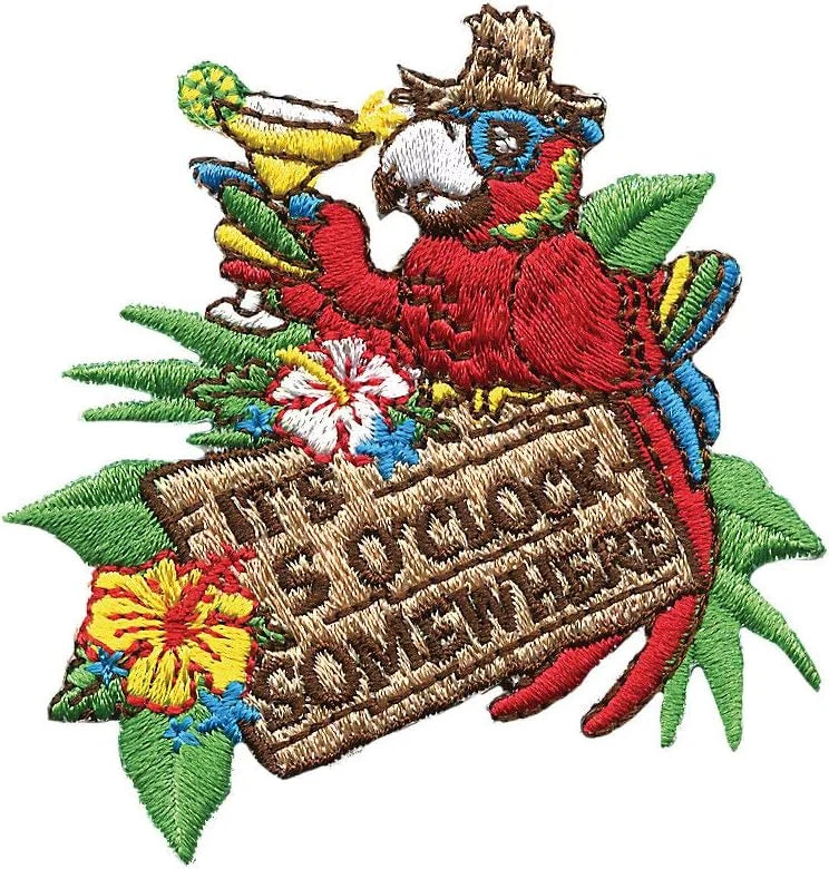 Tervis Margaritaville - It's 5 O'Clock Somewhere - Red Parrot Made in USA Double Walled Insulated Tumbler Travel Cup Keeps Drinks Cold & Hot, 16oz 4pk, Classic