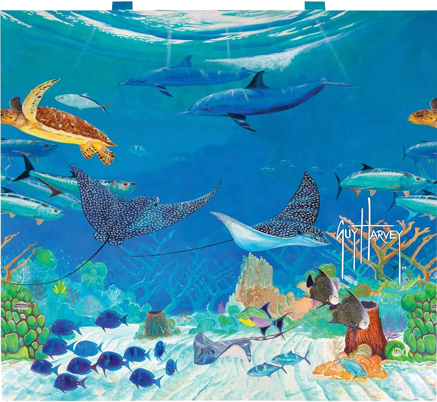 Tervis 10oz Tritan Kid's Cup | Guy Harvey® - Ocean Scene