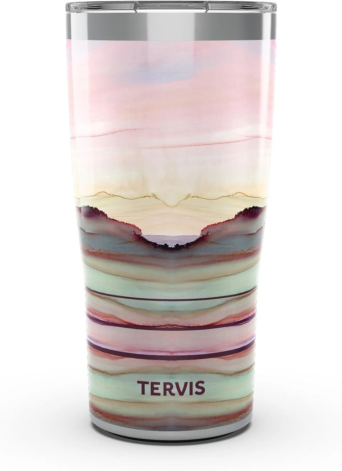 Tervis 30oz Stainless Steel Tumbler | Inkreel - Fluid Pink