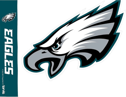 Tervis NFL Philadelphia Eagles Colossal Made in USA Double Walled Insulated Tumbler Travel Cup Keeps Drinks Cold & Hot, 24oz, Classic