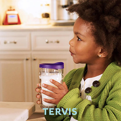 Tervis Peanuts Best Buddies Collection Snoopy Woodstock House Made in USA Double Walled Insulated Tumbler Travel Cup Keeps Drinks Cold & Hot, 10oz Wavy, Felt