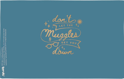 Tervis Harry Potter Don't Let Muggles Get You Down Made in USA Double Walled Insulated Tumbler Travel Cup Keeps Drinks Cold & Hot, 24oz, Classic