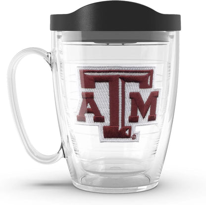 Tervis Made in USA Double Walled Mississippi State University Bulldogs Insulated Tumbler Cup Keeps Drinks Cold & Hot, 16oz Mug, Primary Logo