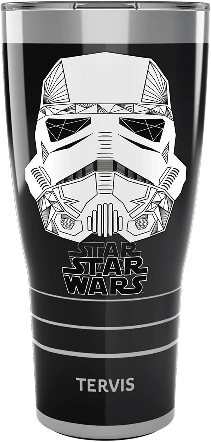 Tervis Star Wars Vader Trooper Made in USA Double Walled Insulated Tumbler Travel Cup Keeps Drinks Cold & Hot, 16oz, Classic