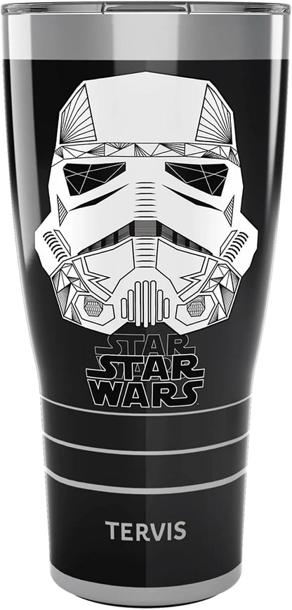 Tervis Star Wars Vader Trooper Made in USA Double Walled Insulated Tumbler Travel Cup Keeps Drinks Cold & Hot, 16oz, Classic