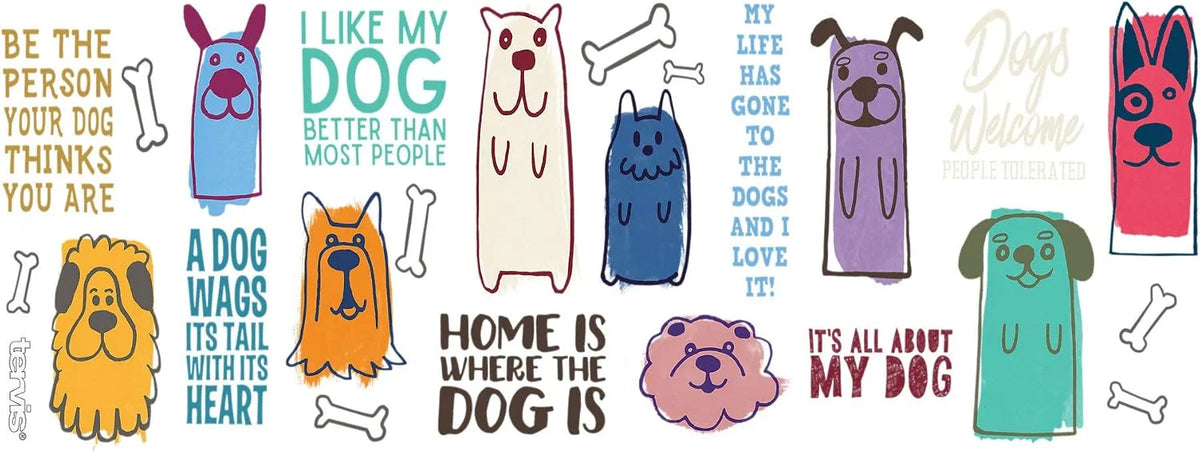 Tervis Dog Sayings Made in USA Double Walled Insulated Tumbler Travel Cup Keeps Drinks Cold & Hot, 24oz, Classic