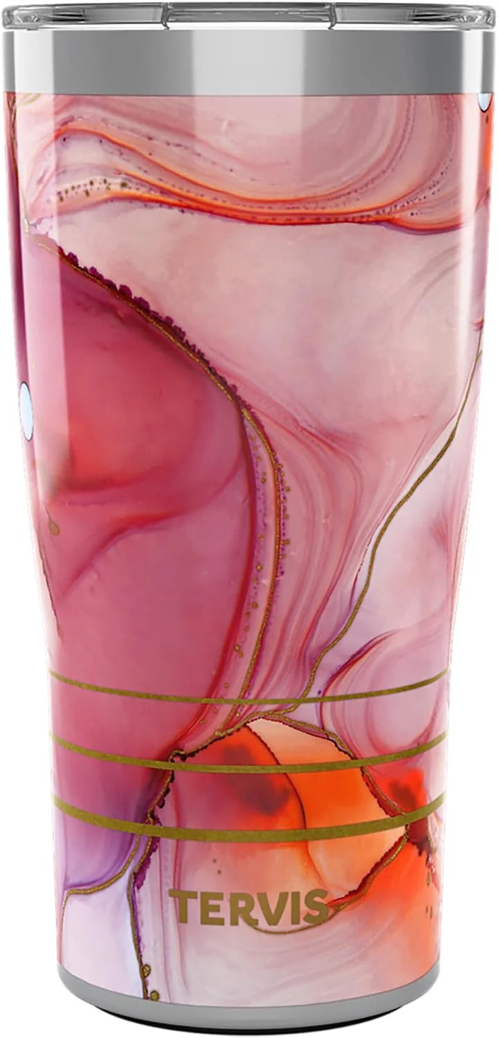 Tervis 30oz Stainless Steel Tumbler | Inkreel - Fluid Pink