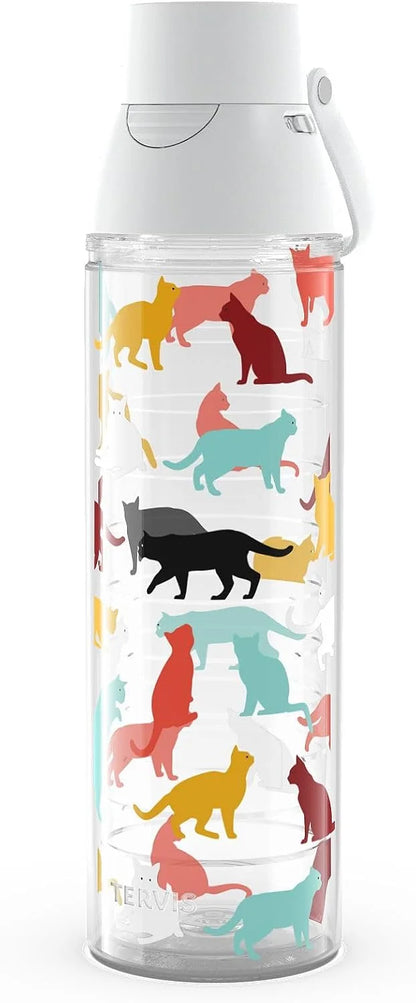 Tervis Pet Love Made in USA Double Walled Insulated Tumbler Travel Cup Keeps Drinks Cold & Hot, 24oz, Dog Pack Love